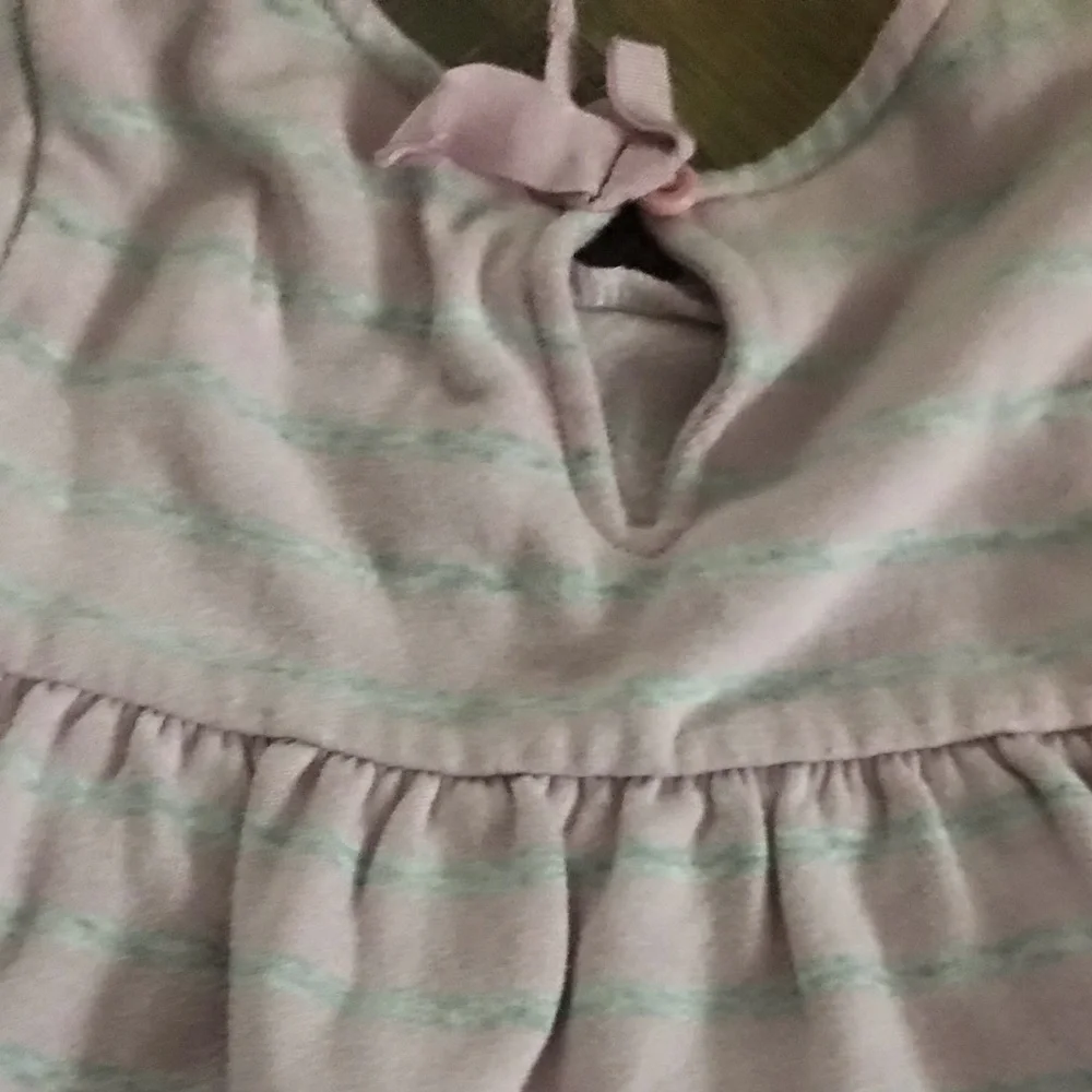 5/$25 Striped Sweater Dress Baby Girl Pink Gray